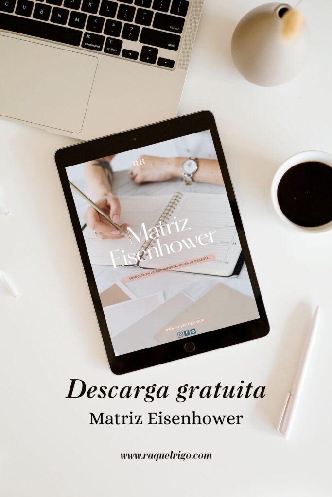 Plantilla gratuita matriz eisenhower