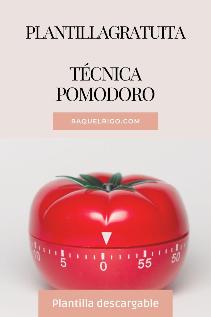 Plantilla gratuita pomodoro