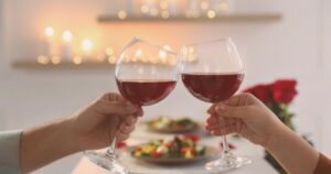 velada romántica en casa