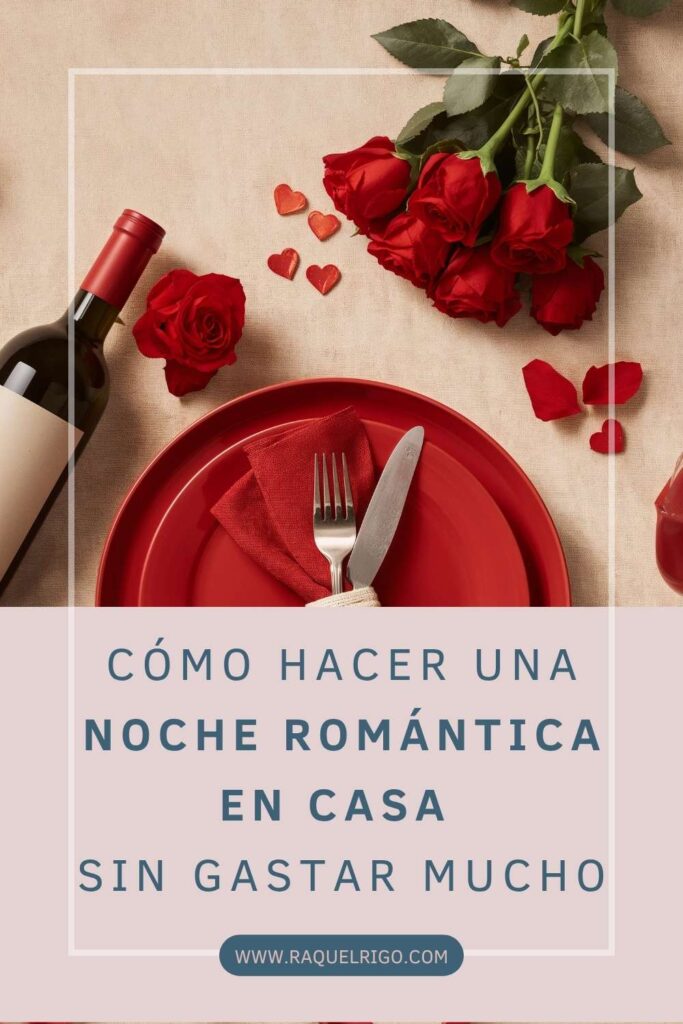 velada romántica en casa