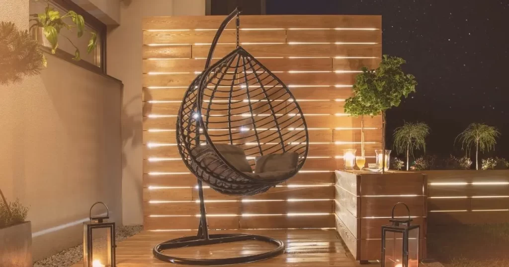 decoración patio interior